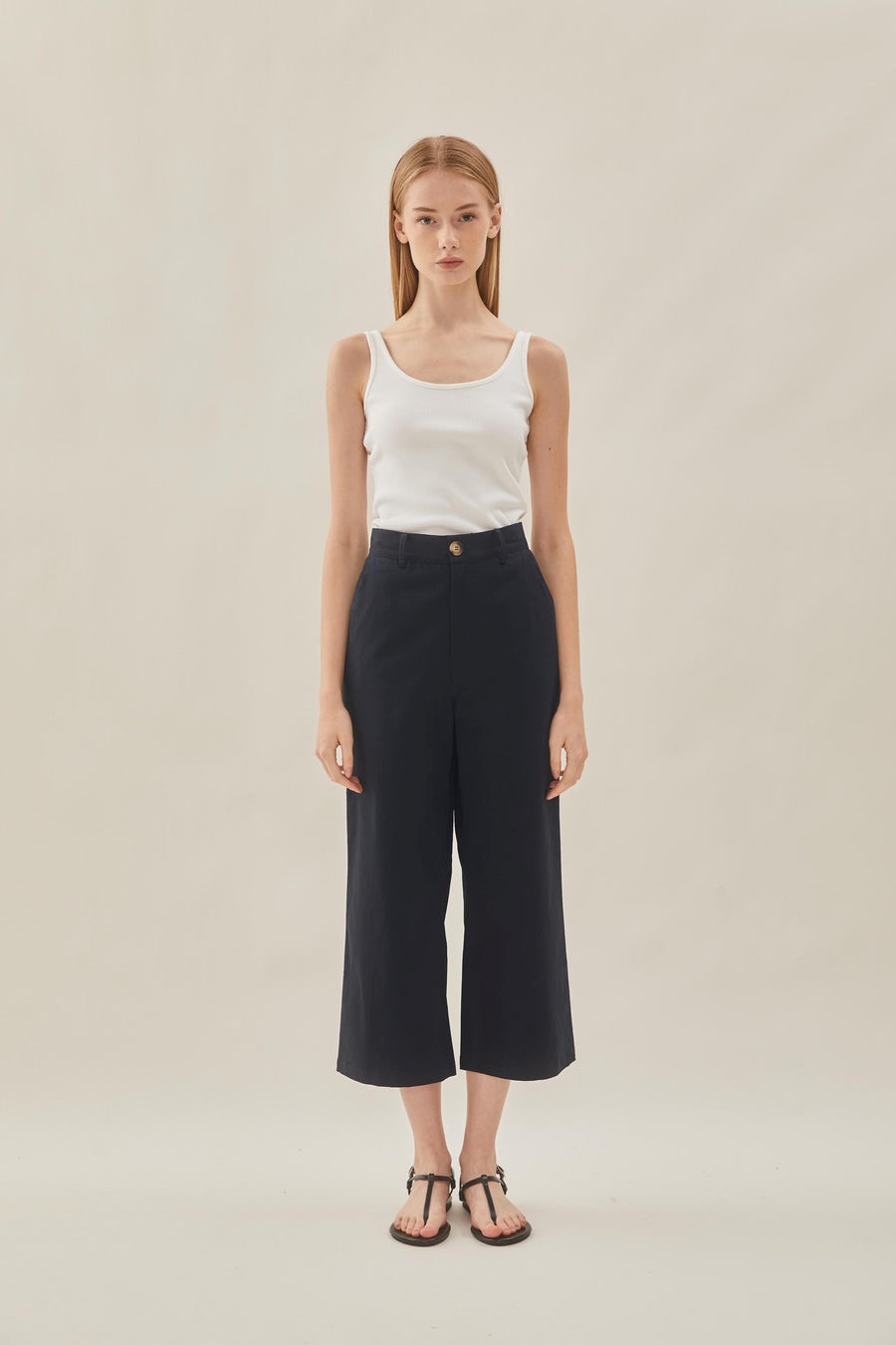 SPLIT HEM CULOTTE - MIDNIGHT – NOMIA